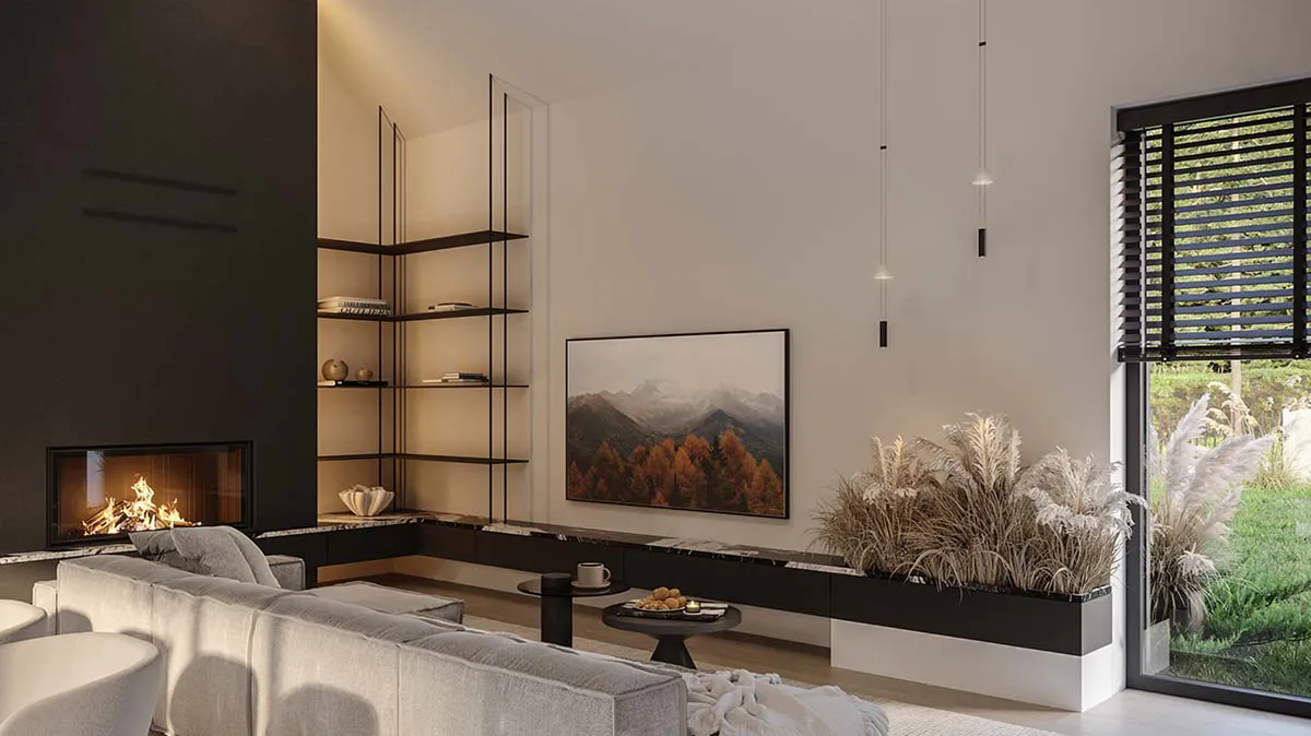 гостиная-столовая