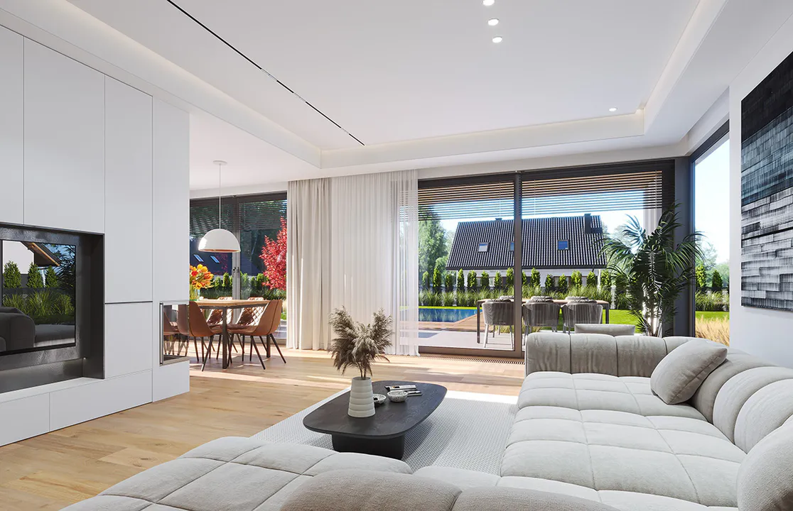 гостиная-столовая